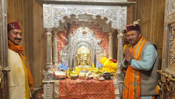 नवनिर्मित श्री कुबेर मंदिर प्राण प्रतिष्ठा का तीन दिवसीय कार्यक्रम समापन, मकर सक्रांति में भगवान श्री कुबेर जी नये मंदिर में हुए विराजमान