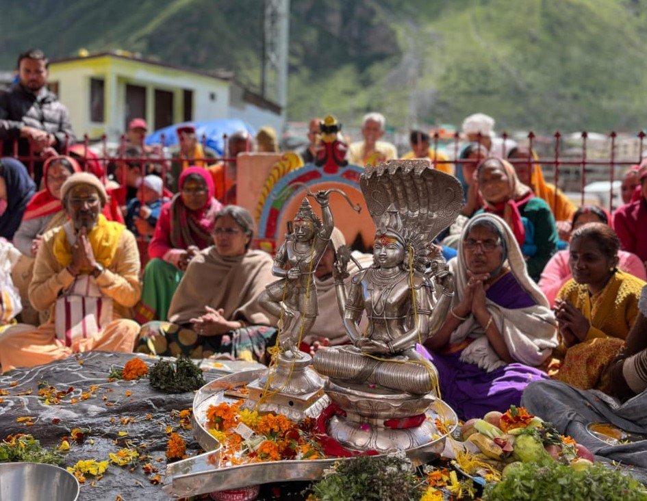 बदरीनाथ धाम में दो दिवसीय नर-नारायण जयंती का हुआ समापन