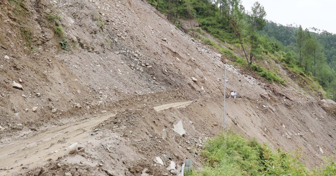 बदरीनाथ हाईवे पर नंदप्रयाग से चमोली के बीच सात जनवरी तक यातायात रहेगा डायवर्ट