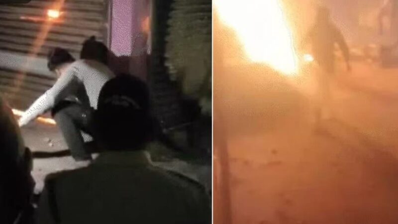 महू में चैंपियंस ट्रॉफी की जीत के बाद हिंसा : पेट्रोल बम फेंके गए, घर-दुकानें जलाई गईं, पुलिस ने संभाला मोर्चा
